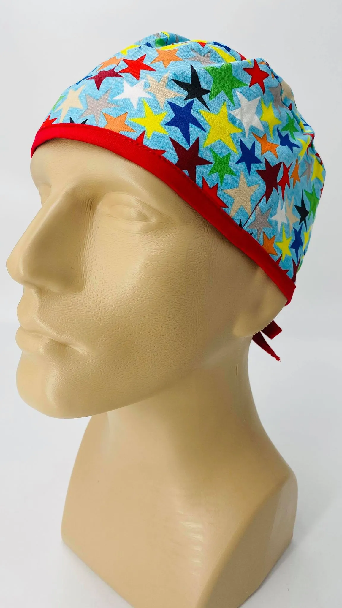 Scrub Cap Medical Surgeon Head Cover Surgical Hat Nurse Nursing Operating Room, Star Stars