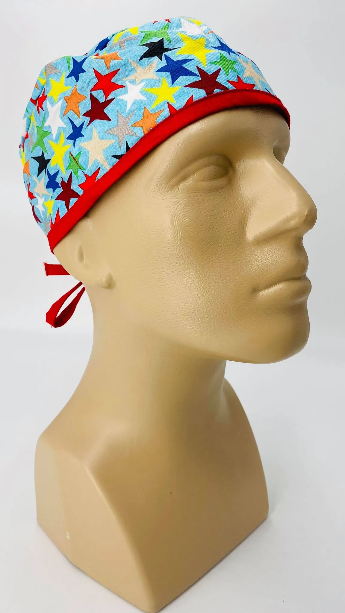 Scrub Cap Medical Surgeon Head Cover Surgical Hat Nurse Nursing Operating Room, Star Stars