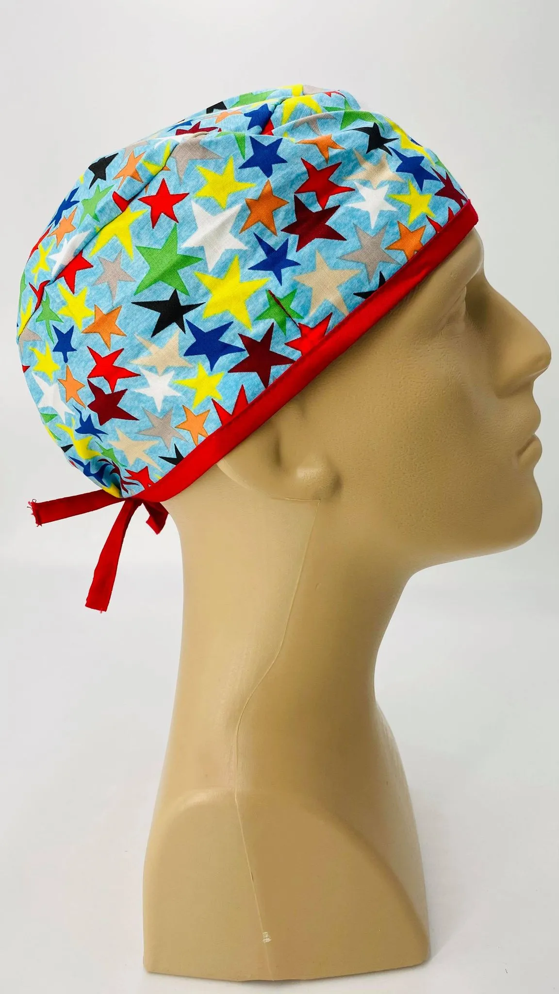 Scrub Cap Medical Surgeon Head Cover Surgical Hat Nurse Nursing Operating Room, Star Stars