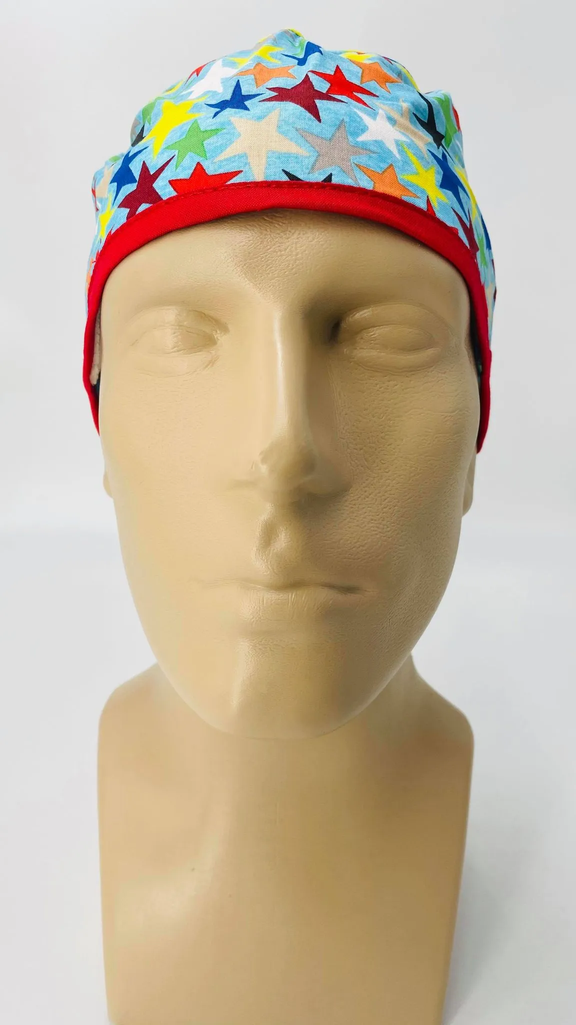 Scrub Cap Medical Surgeon Head Cover Surgical Hat Nurse Nursing Operating Room, Star Stars