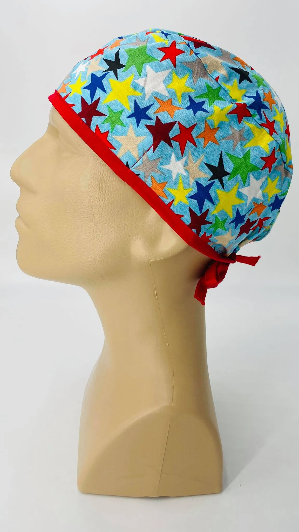 Scrub Cap Medical Surgeon Head Cover Surgical Hat Nurse Nursing Operating Room, Star Stars