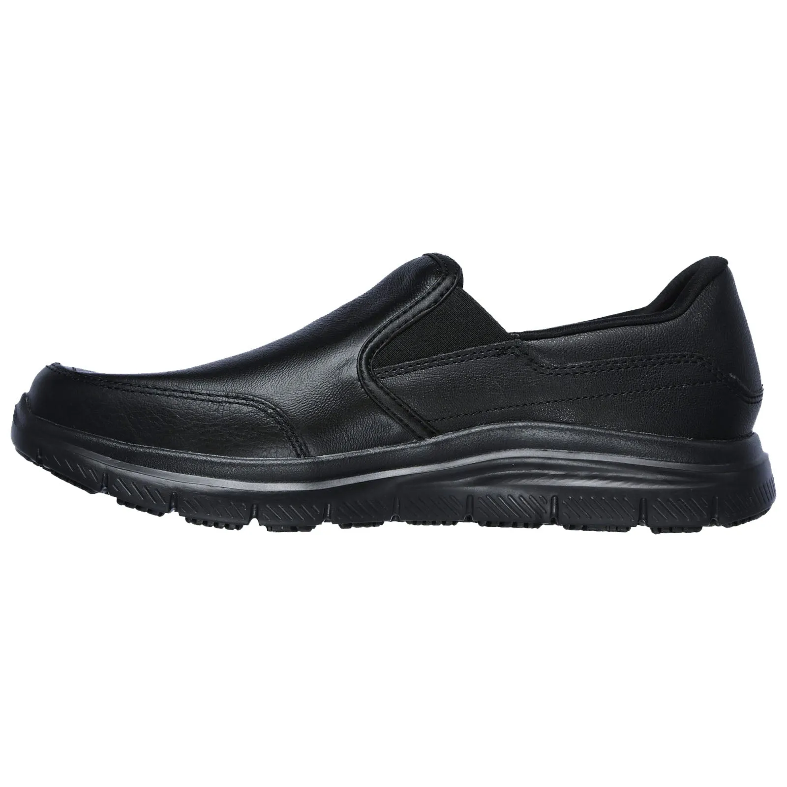 Skechers Mens Bronwood Slip-Resistant Work Shoes
