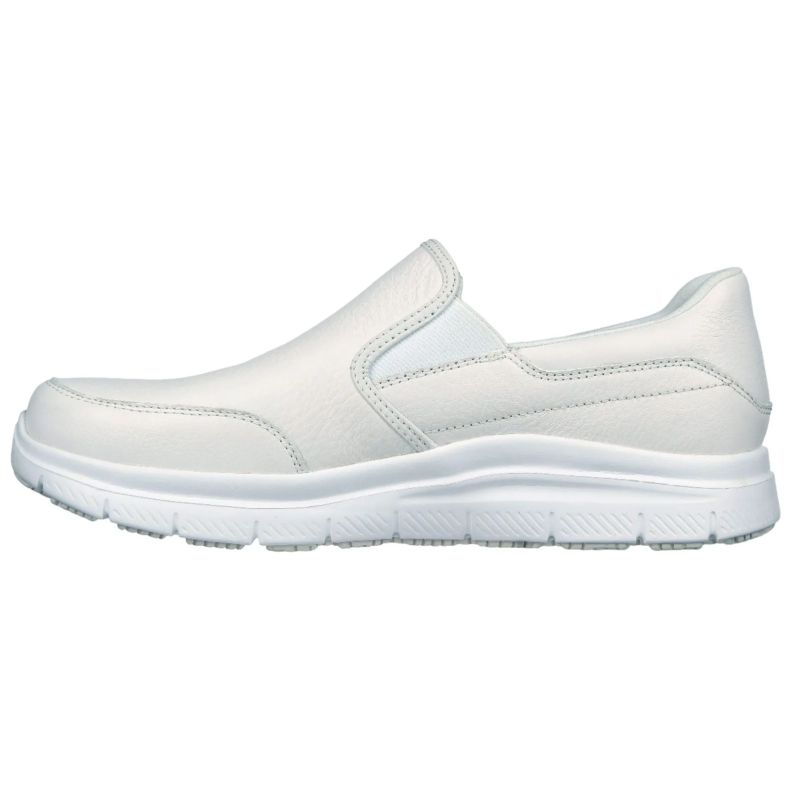 Skechers Mens Bronwood Slip-Resistant Work Shoes