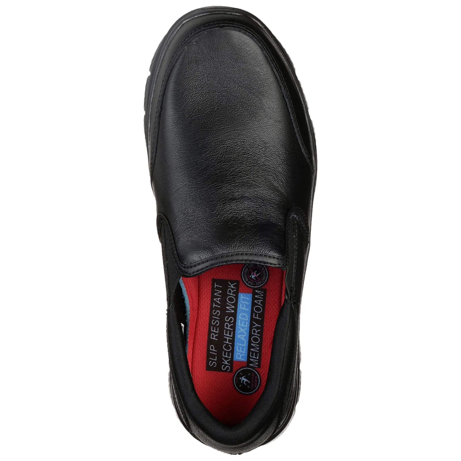 Skechers Mens Bronwood Slip-Resistant Work Shoes