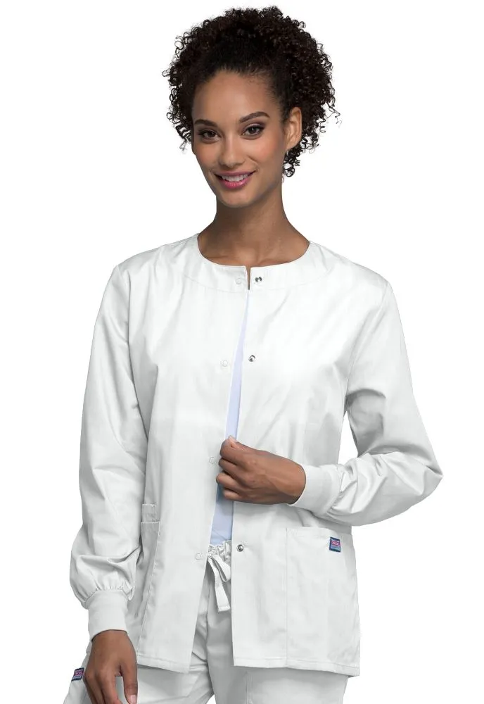 Snap Front Warm-Up Jacket  (4350)