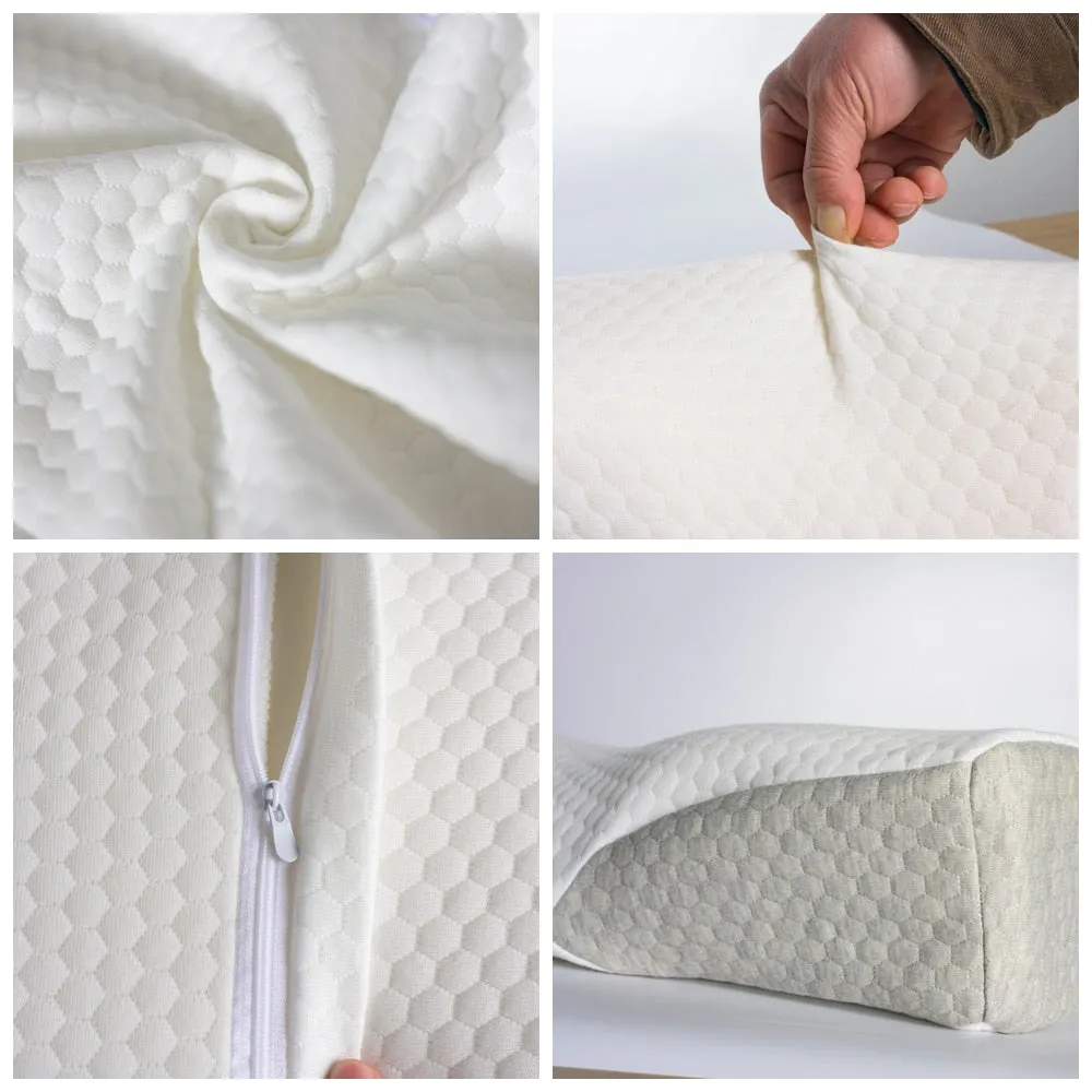 SoftSleeper® Orthopedic Memory Foam Pillow - The Perfect Support for a Restful Night's Sleep