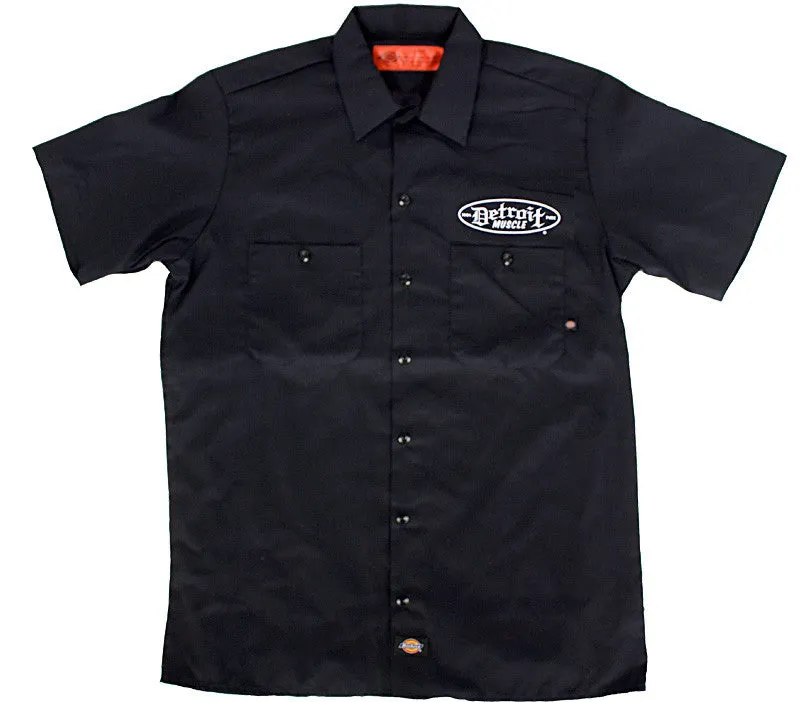 Speedshop Shield Workshirt, Black w Red