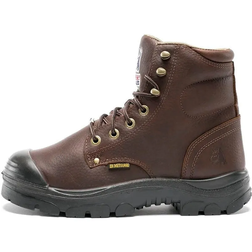 Steel Blue Men's Argyle Met Bump 6" WP Steel Toe Metguard Work Boot - Oak - 832912