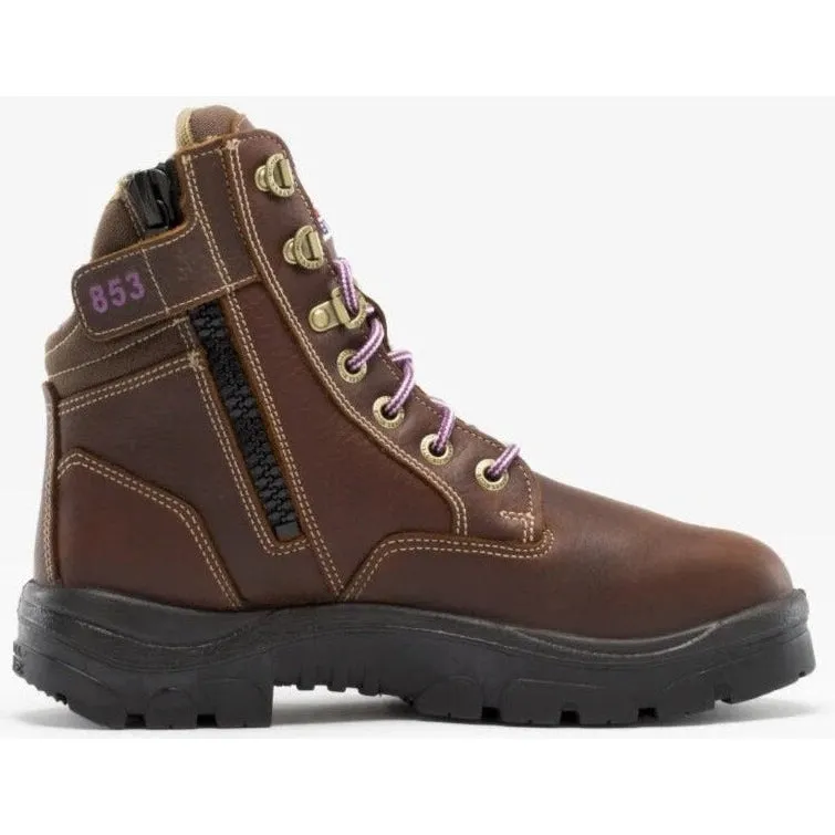 Steel Blue Women's Southern Cross Side Zip 6" WP Steel Toe MG Work Boot - 892853