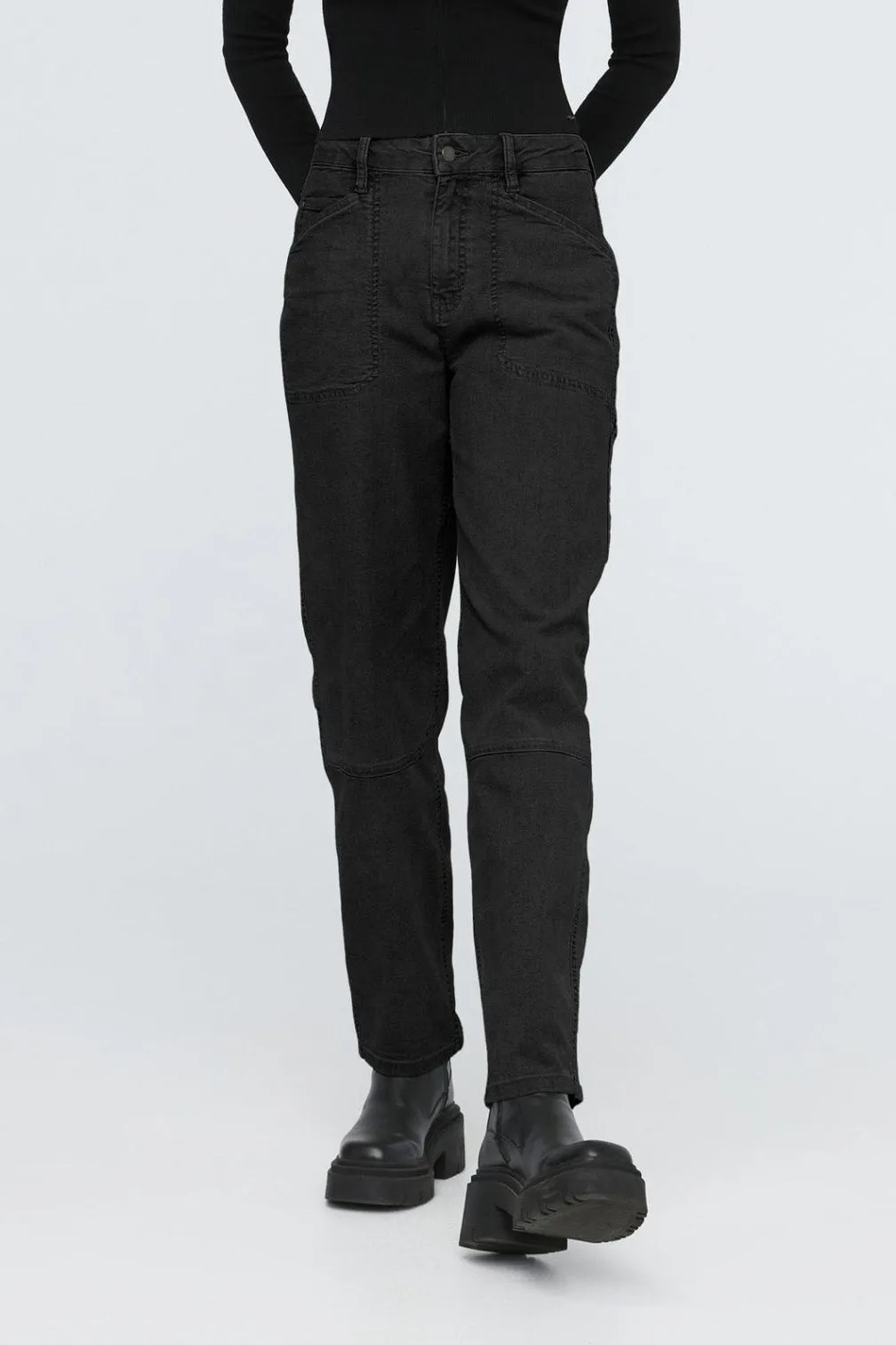 Stretch Canvas Utility Pants