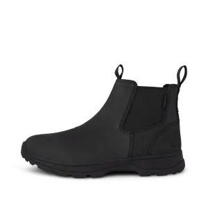 Svend Leather Waterproof - Black