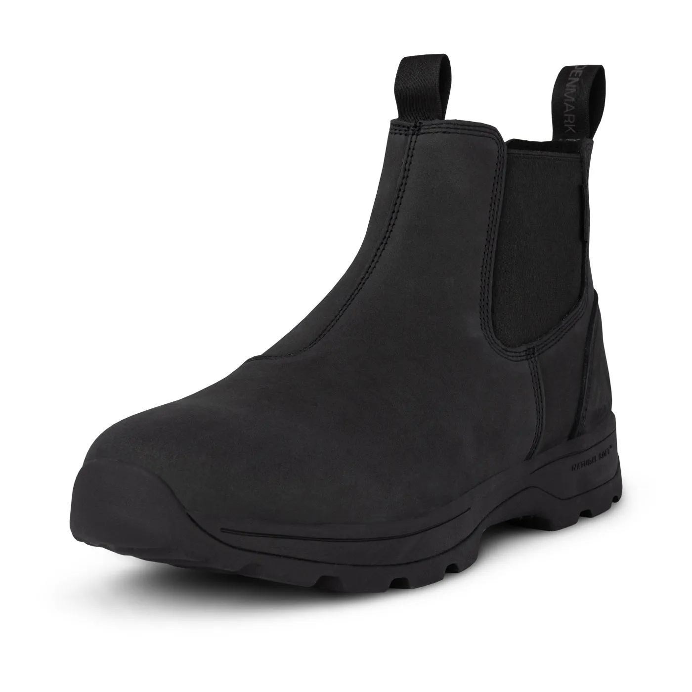 Svend Leather Waterproof - Black