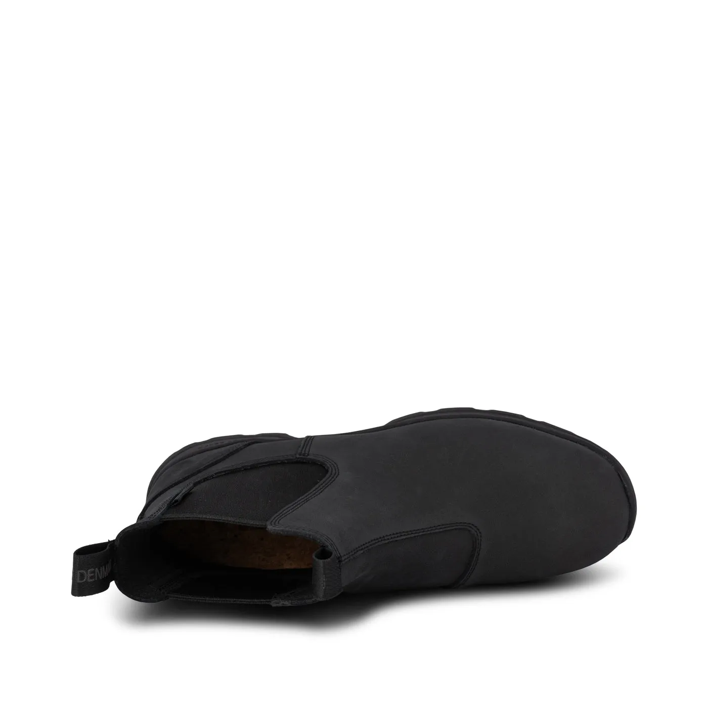 Svend Leather Waterproof - Black