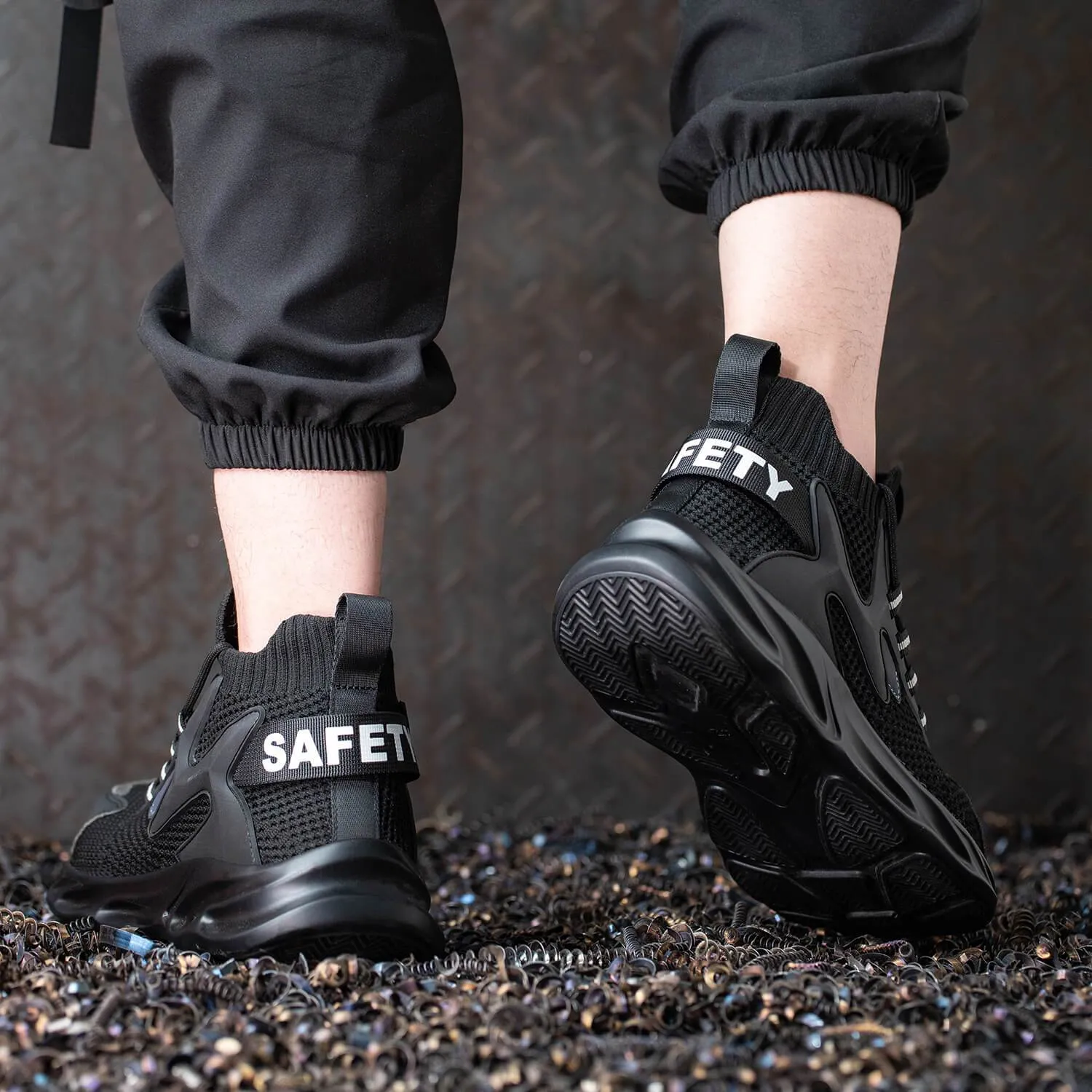 TFWMGV™ K712 puncture resistant, non-slip comfortable steel toe breathable work boots