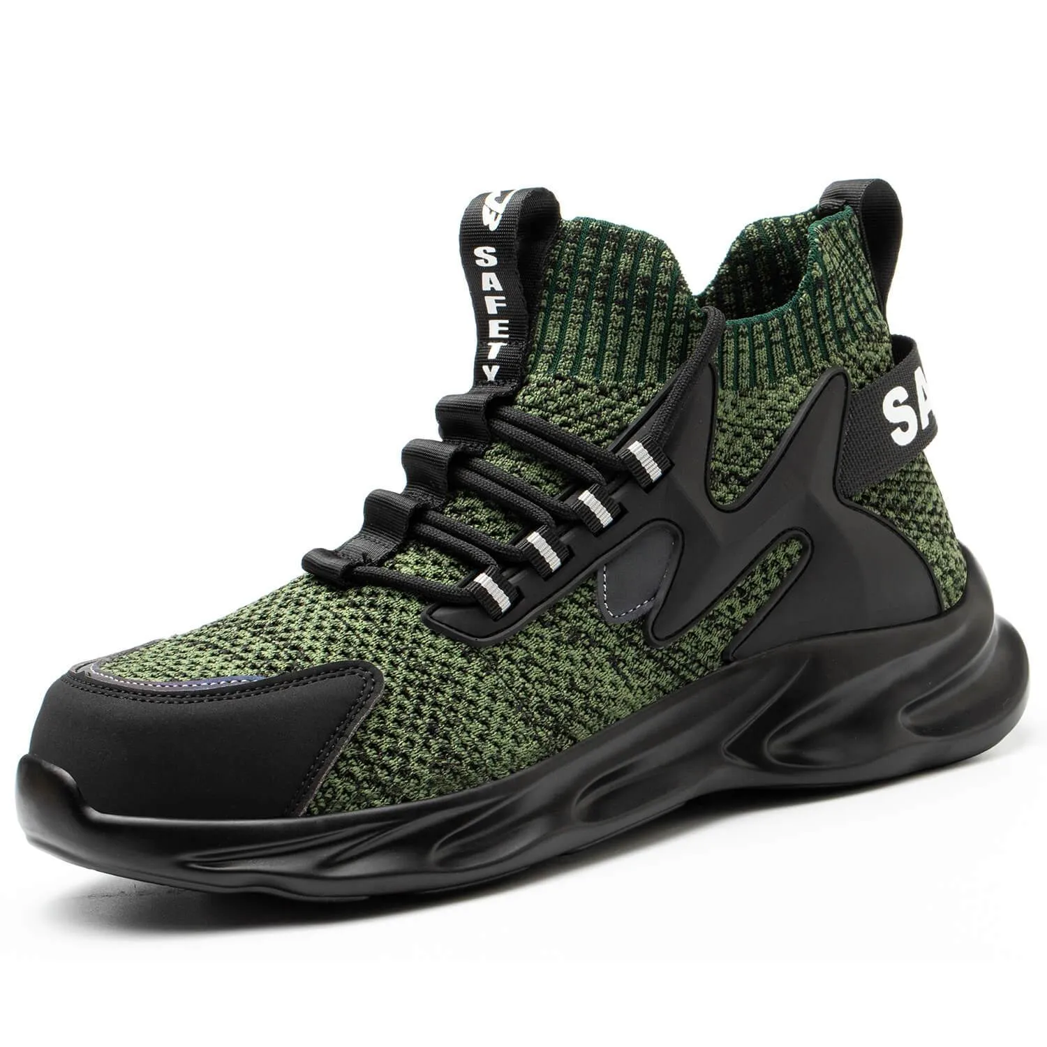 TFWMGV™ K712 puncture resistant, non-slip comfortable steel toe breathable work boots