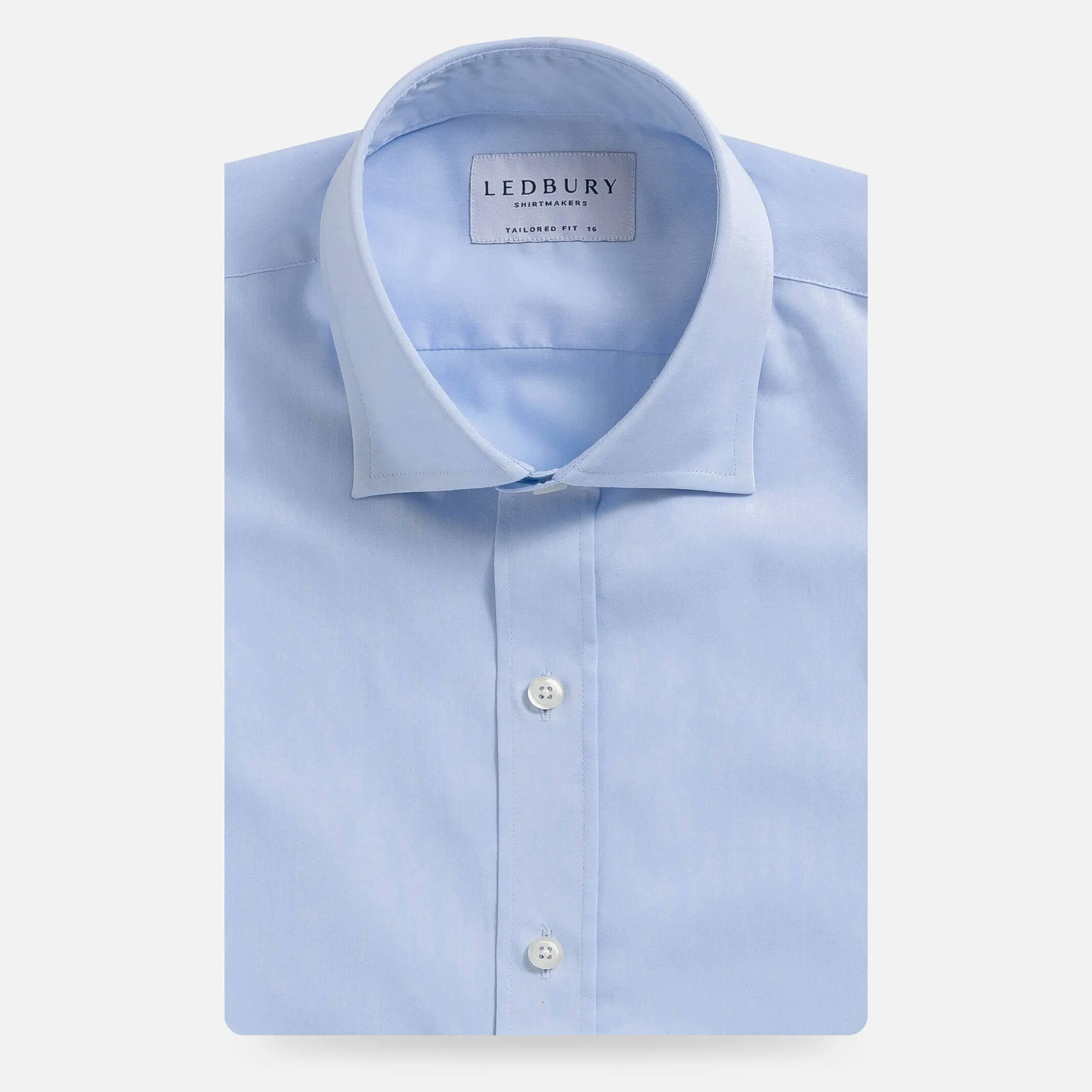 The Light Blue Ellory Twill Dress Shirt