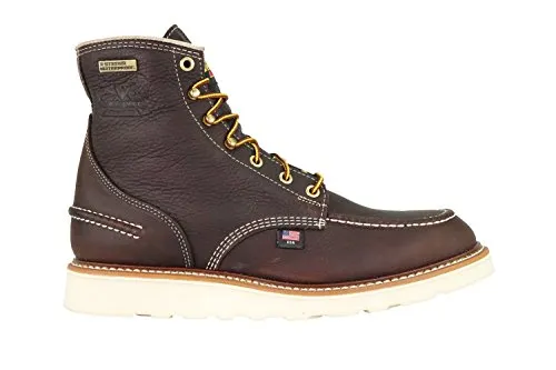 Thorogood Boots 814-3600 Waterproof 6" Moc Toe American Heritage AH-1957 EH - Made In USA