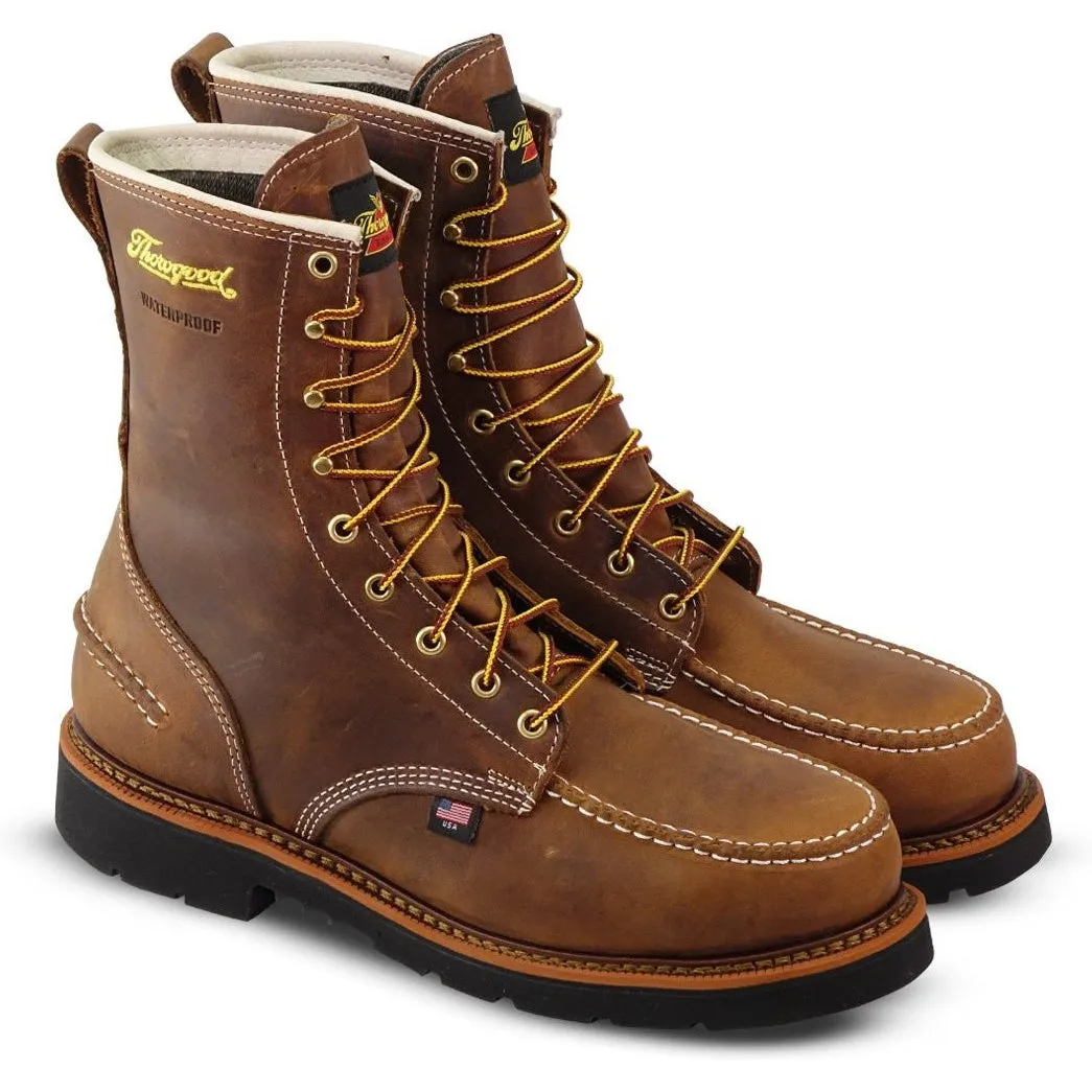 Thorogood Men's 1957 Series 8" Steel Toe USA Made Waterproof Work Boot - 804-3898