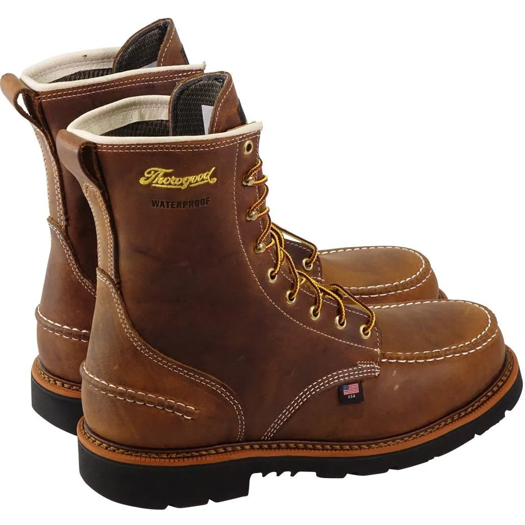 Thorogood Men's 1957 Series 8" Steel Toe USA Made Waterproof Work Boot - 804-3898