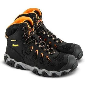 Thorogood Men's Crosstrex 6" Hiker Waterproof Comp Work Boot -Black- 804-6296