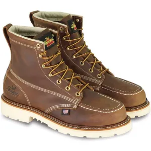 Thorogood Men's USA Made Amer. Heritage 6" Steel Toe Work Boot- 804-4375