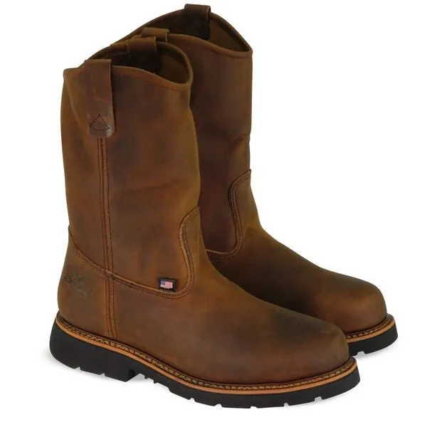 Thorogood Men's Wellington Trail Crazyhorse Steel Toe Round Toe Work Boot 804-3310