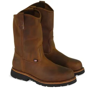 Thorogood Men's Wellington Trail Crazyhorse Steel Toe Round Toe Work Boot 804-3310