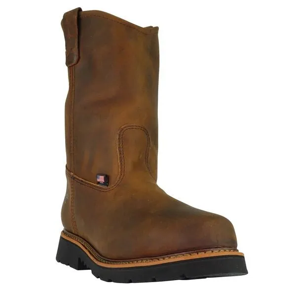 Thorogood Men's Wellington Trail Crazyhorse Steel Toe Round Toe Work Boot 804-3310