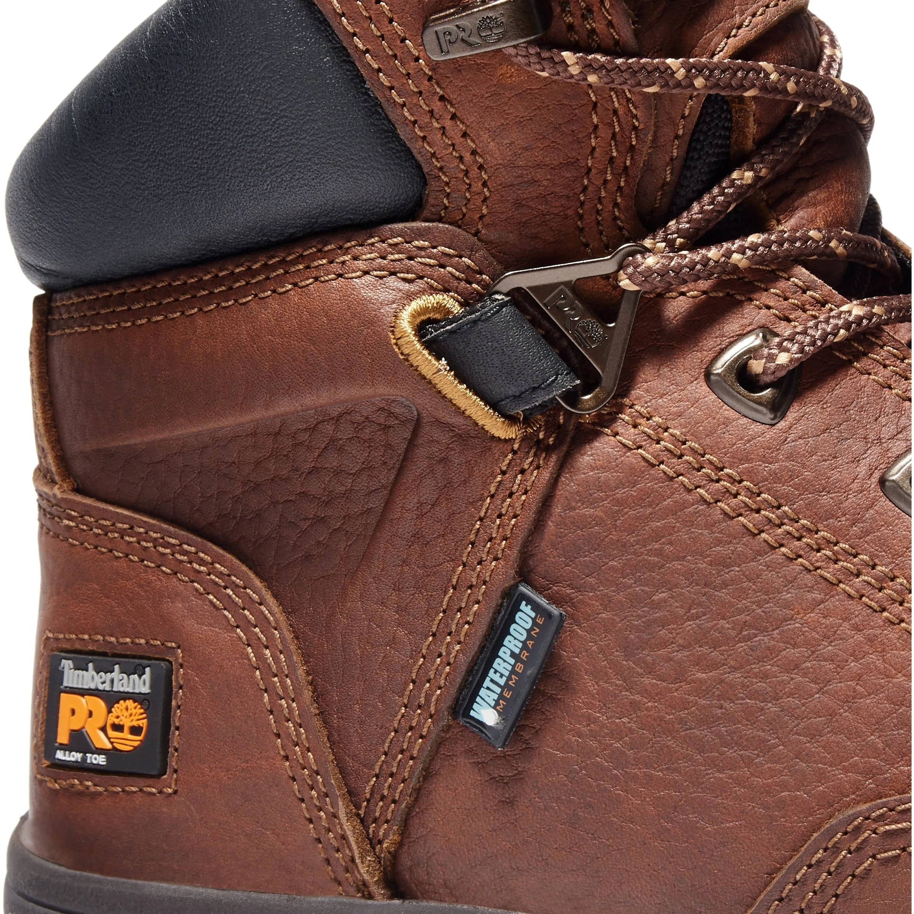 Timberland PRO Men's Helix 6" Alloy Toe WP Work Boot Brown TB185594214