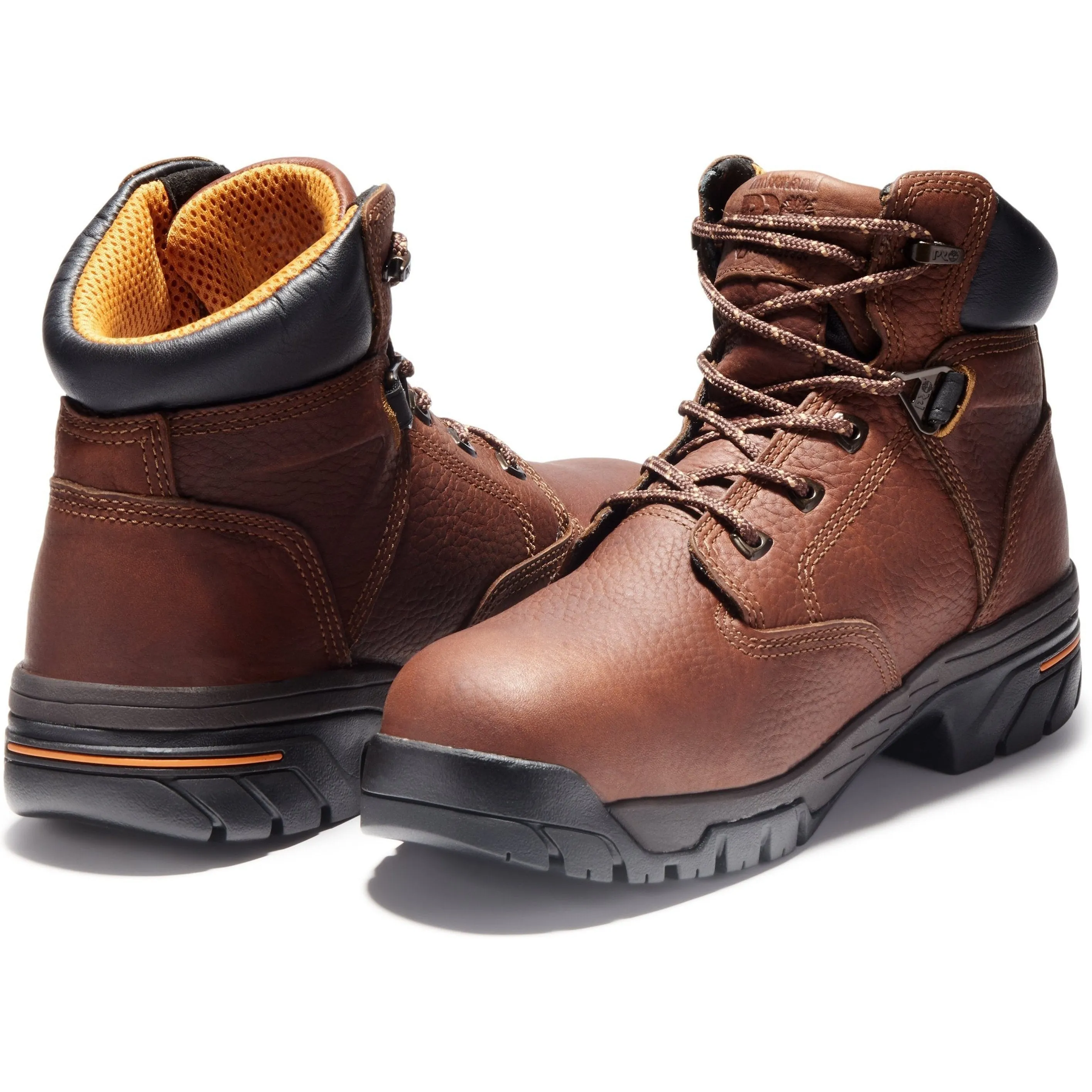 Timberland PRO Men's Helix 6" Alloy Toe WP Work Boot Brown TB185594214