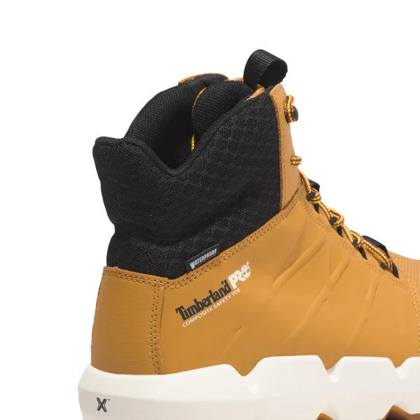 Timberland Pro Men's Morphix 6" Comp Toe WP Work Boot - Wheat TB1A5QZE231