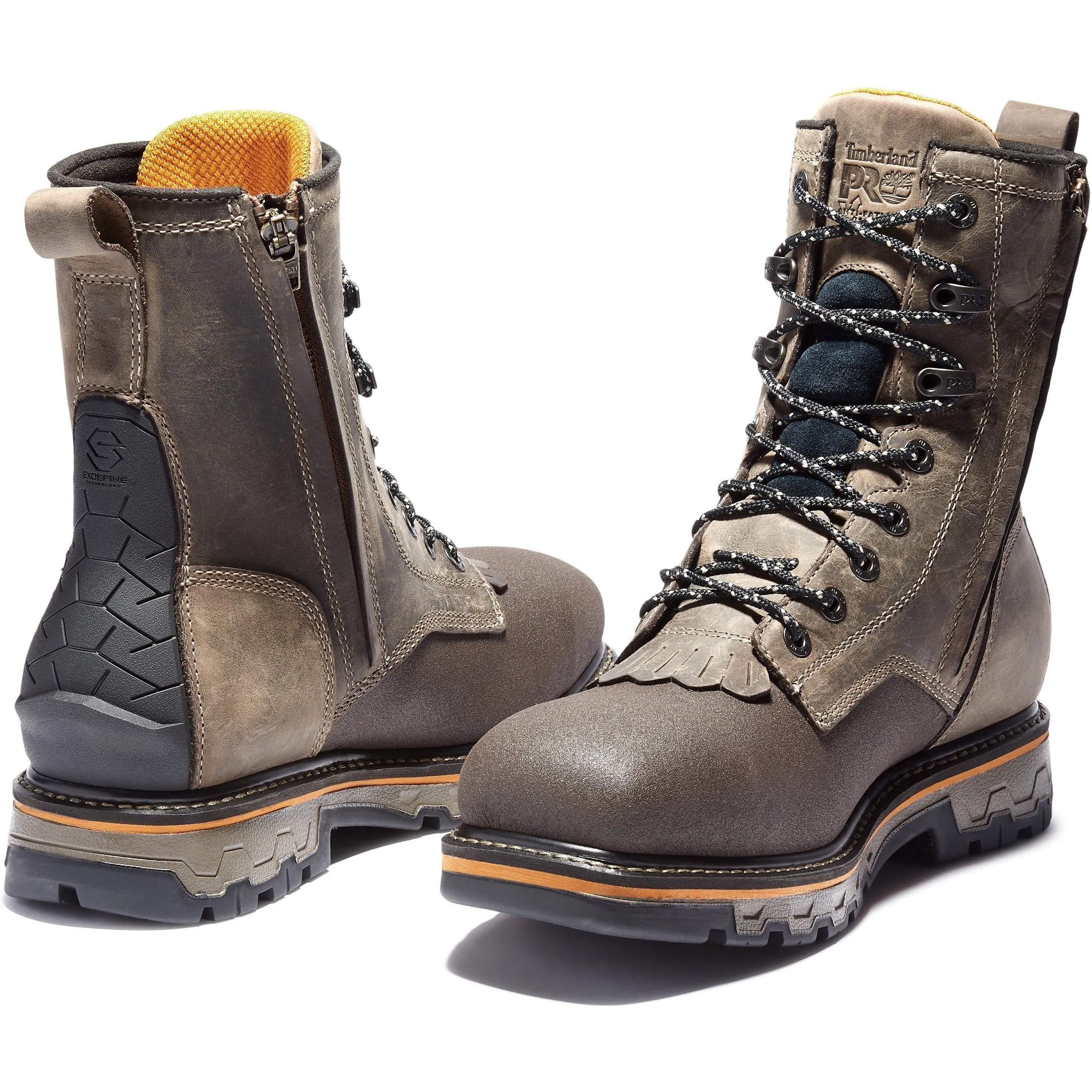 Timberland Pro Men's True Grit 8" Comp Toe WP Western Work Boot - TB0A22CN214