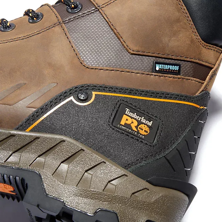 Timberland Pro Men's Work Summit 8" Comp Toe WP Work Boot- TB0A24FK214