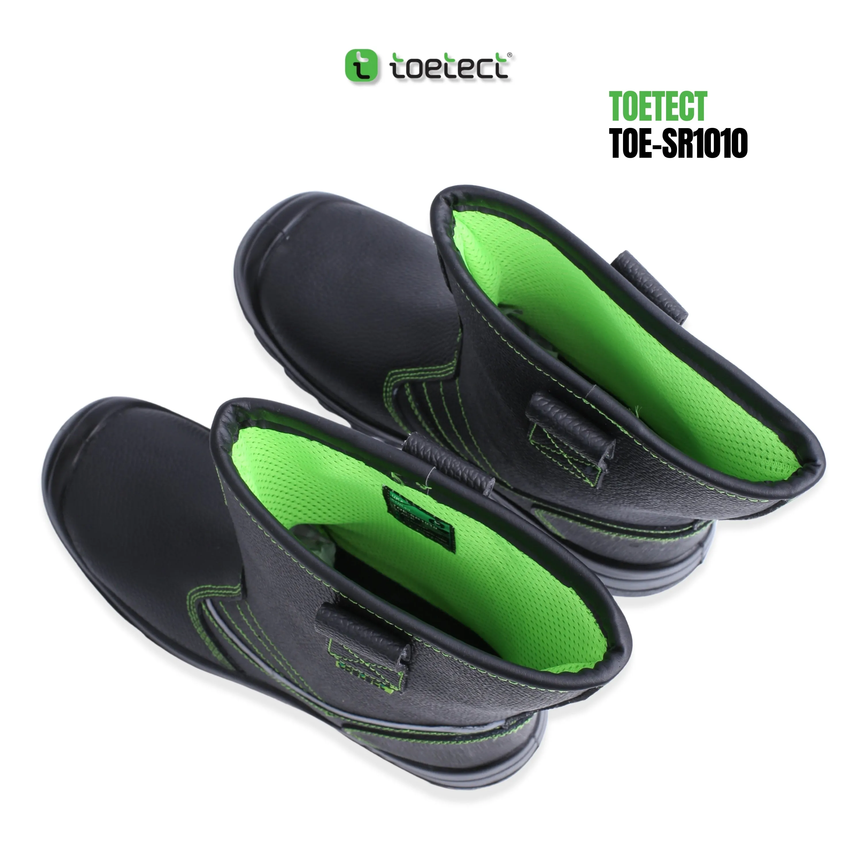 TOETECT | TOE-SR1010 Men High Cut Slip-On Safety Boots