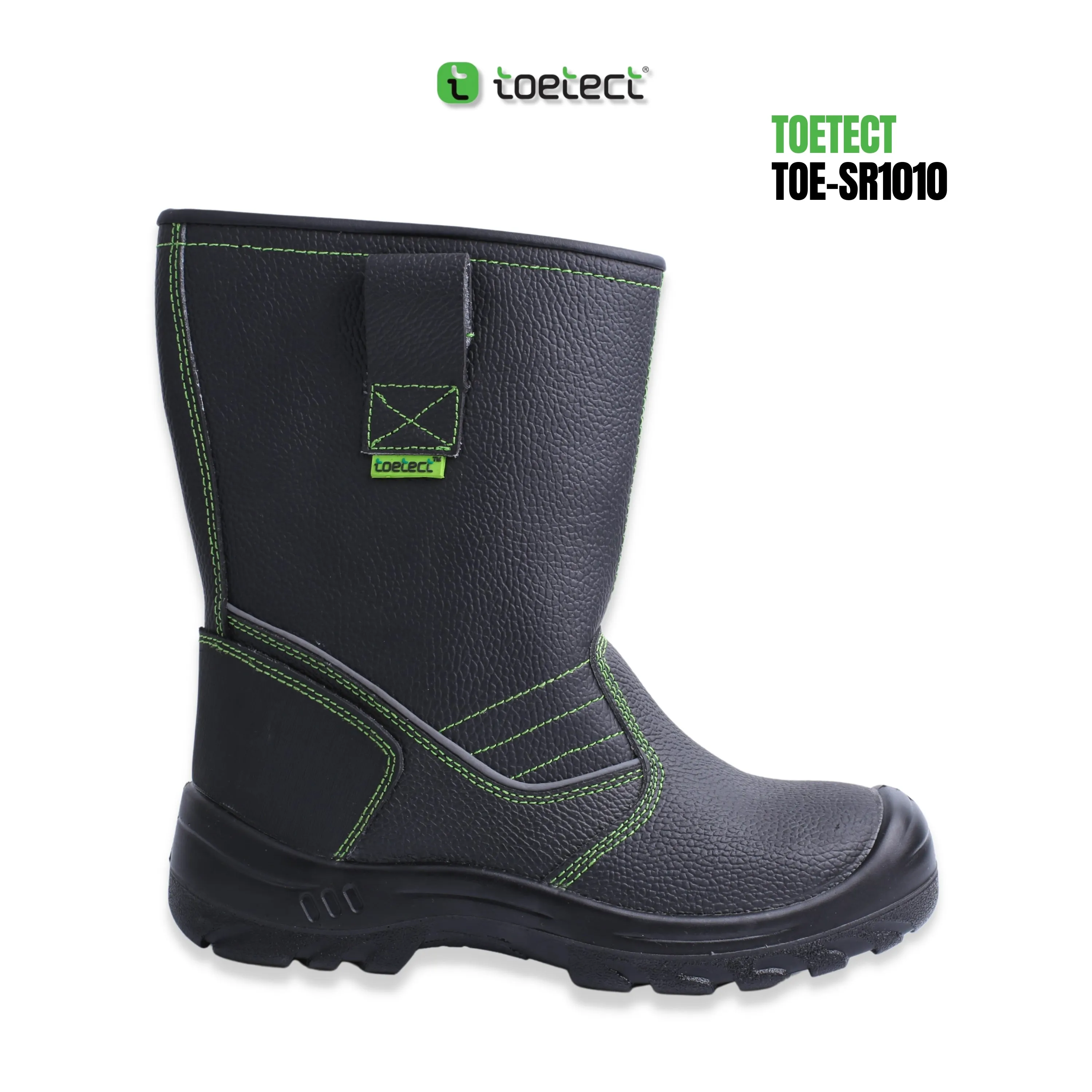 TOETECT | TOE-SR1010 Men High Cut Slip-On Safety Boots