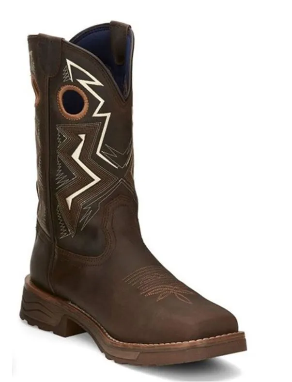TONY LAMA MEN'S FORCE WATERPROOF WESTERN WORK BOOTS - COMPOSITE TOE  TW3403