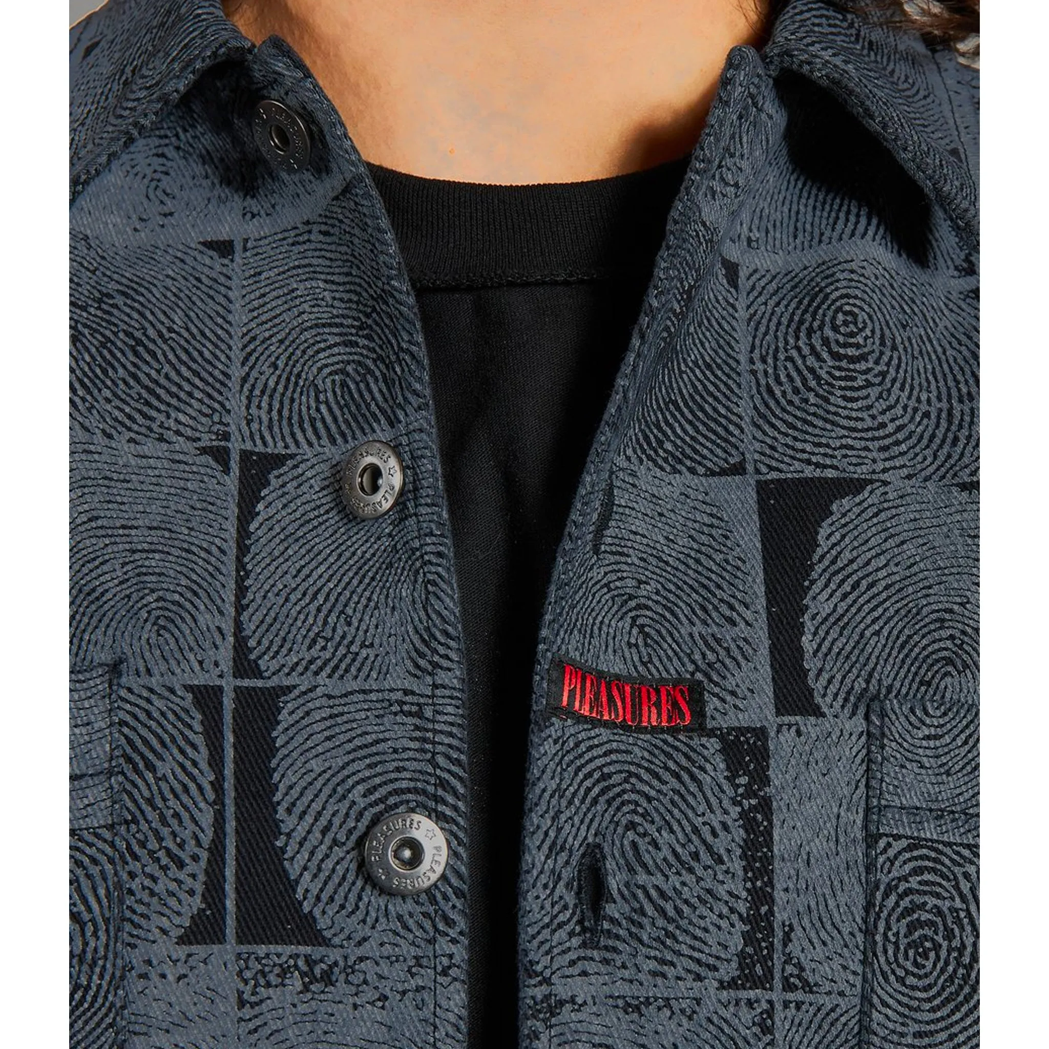 Trace Denim Over Shirt