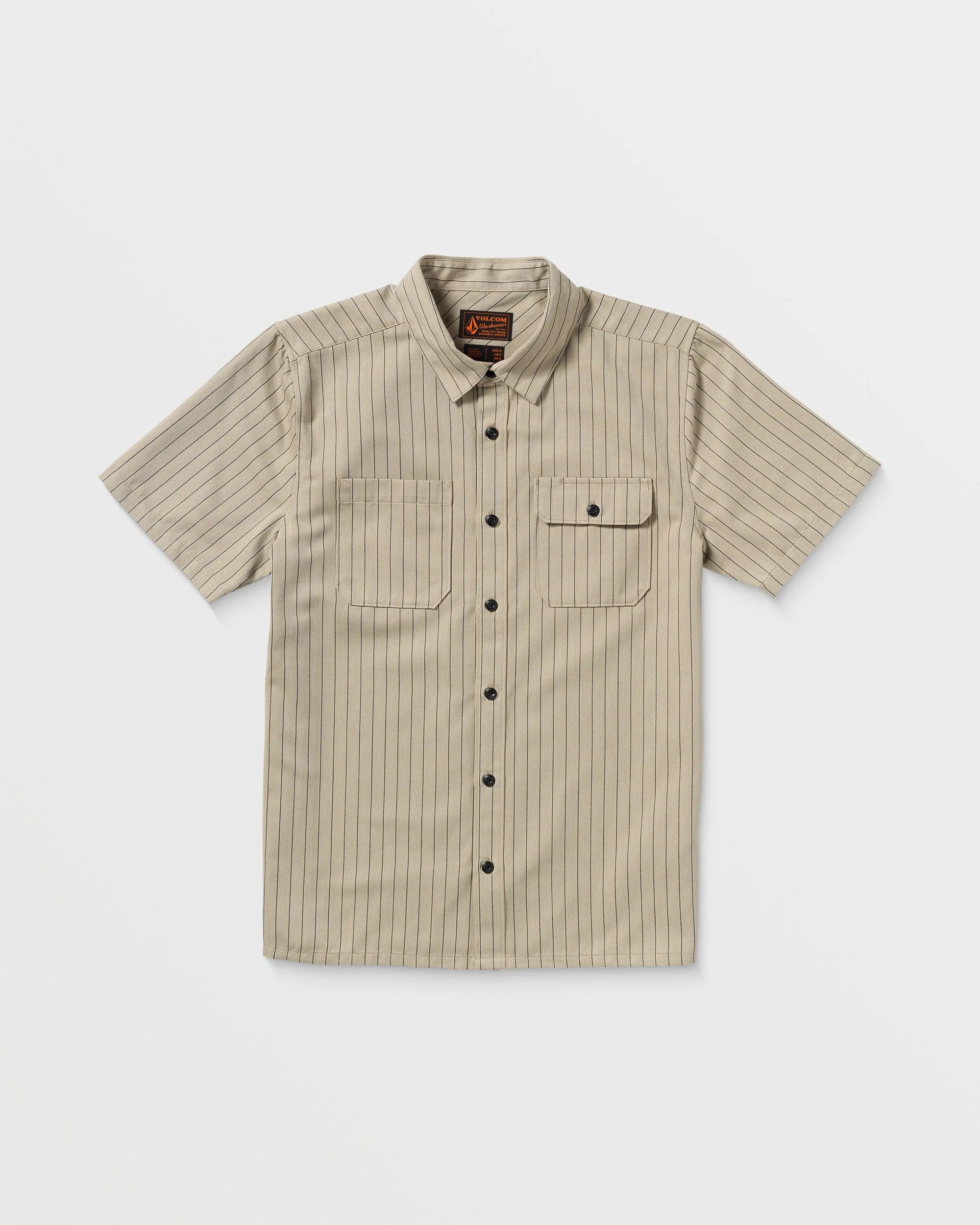 Trade Stone Short Sleeve Shirt - Light Khaki