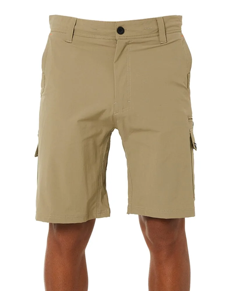 Tradies Jet-Lite Utility Short Value Pack - Khaki
