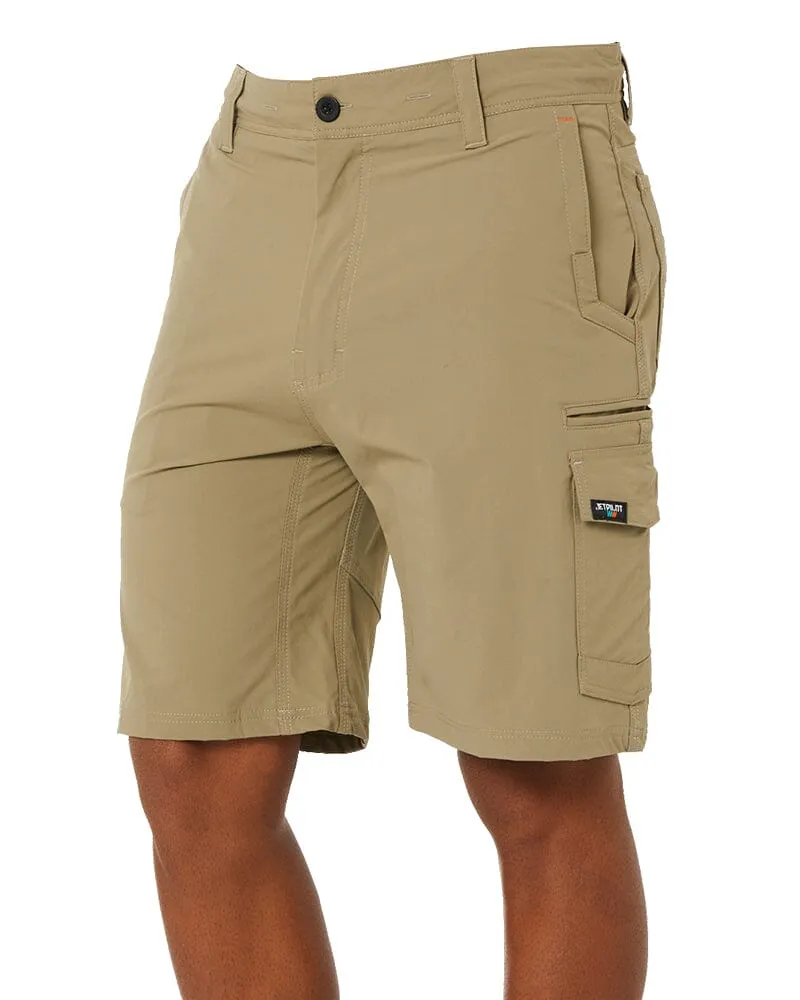 Tradies Jet-Lite Utility Short Value Pack - Khaki