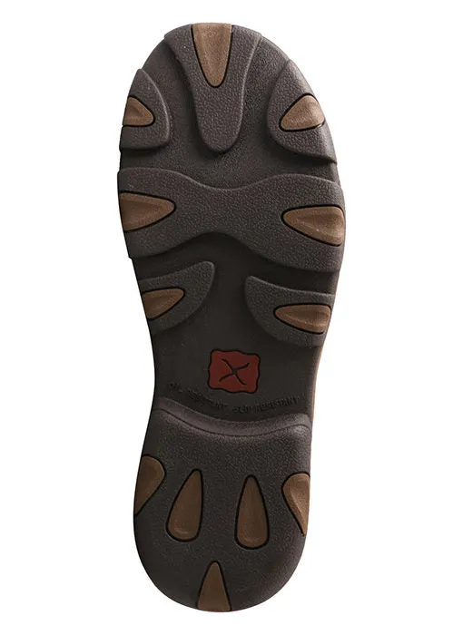 TWISTED X MENS 6" DRIVING MOC HIKER BOOT- WATERPROOF