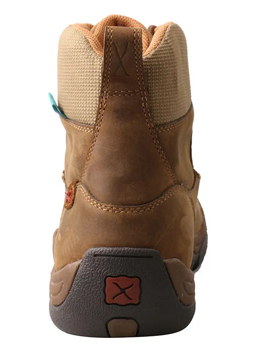 TWISTED X MENS 6" DRIVING MOC HIKER BOOT- WATERPROOF