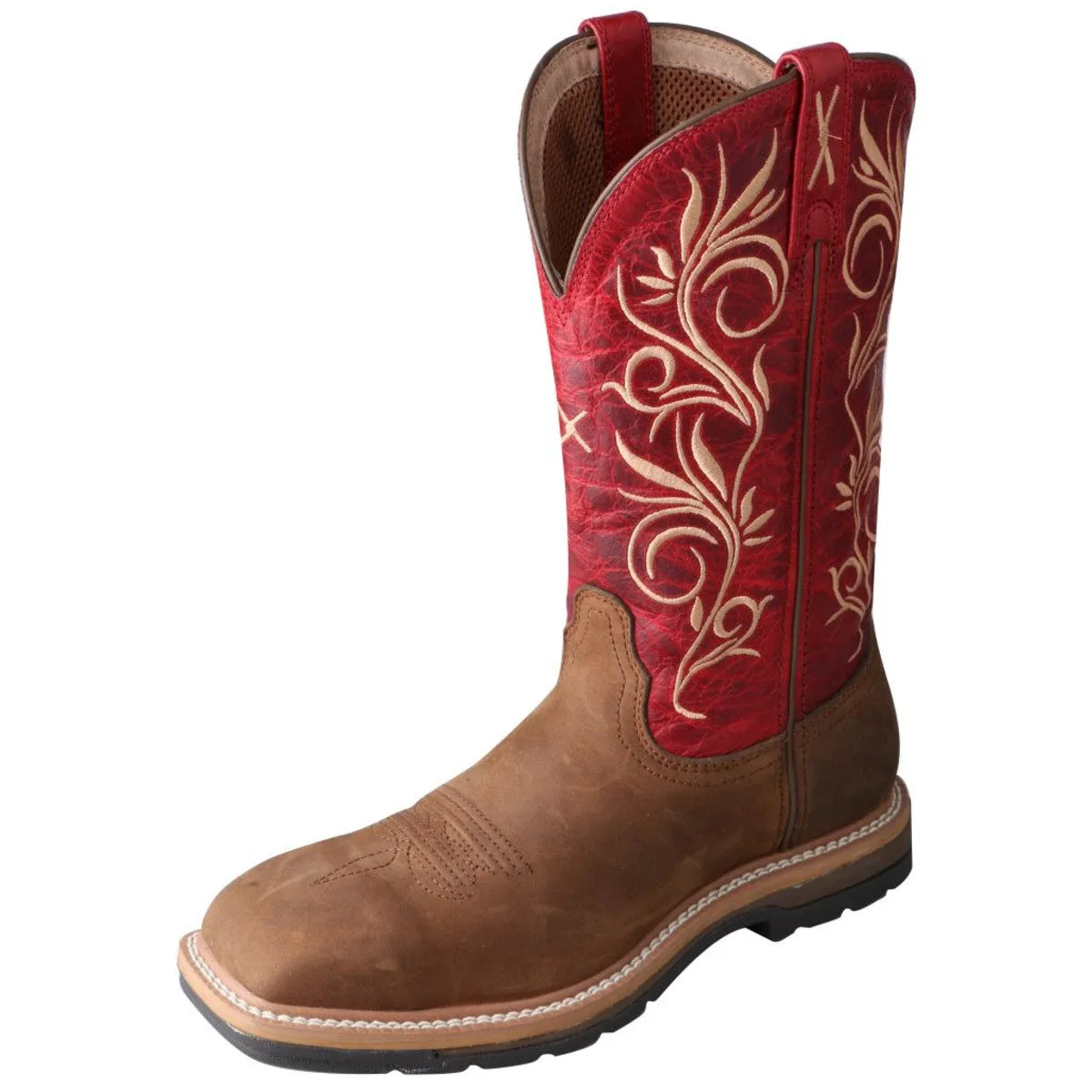 Twisted X Women's 11" Steel Toe Lite Western Work Boot