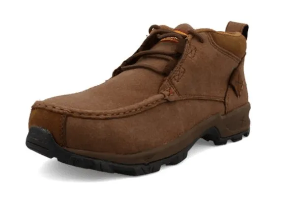 Twisted X Women's 4" Brown Patina Work Steel Toe Hiker Boot Shoe WHKS001