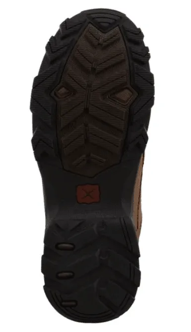 Twisted X Women's 4" Brown Patina Work Steel Toe Hiker Boot Shoe WHKS001