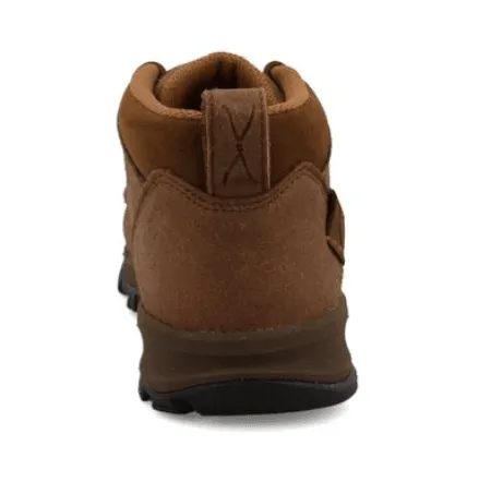 Twisted X Women's 4" Brown Patina Work Steel Toe Hiker Boot Shoe WHKS001