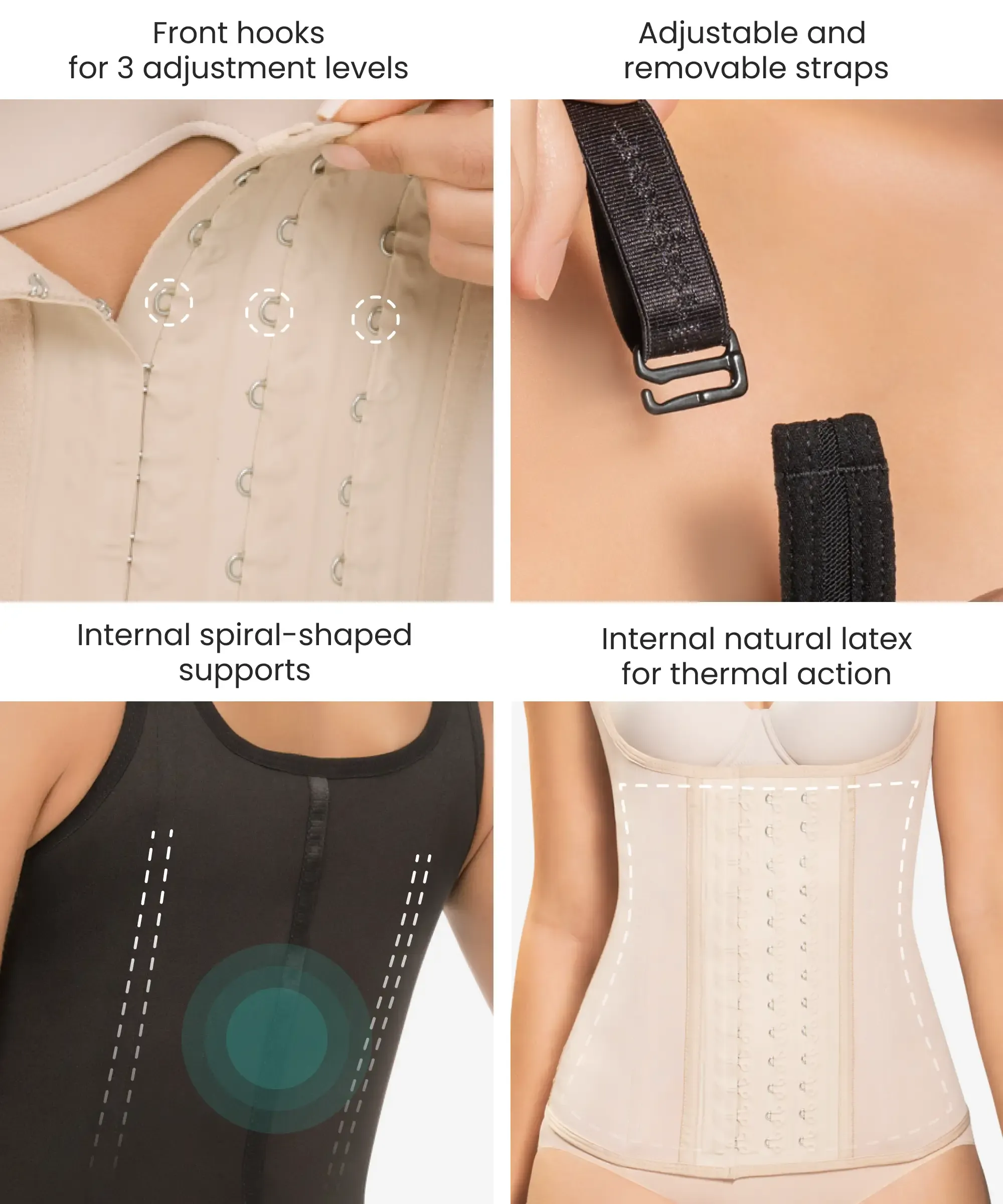 Ultra compressive waist cincher - Style 1331