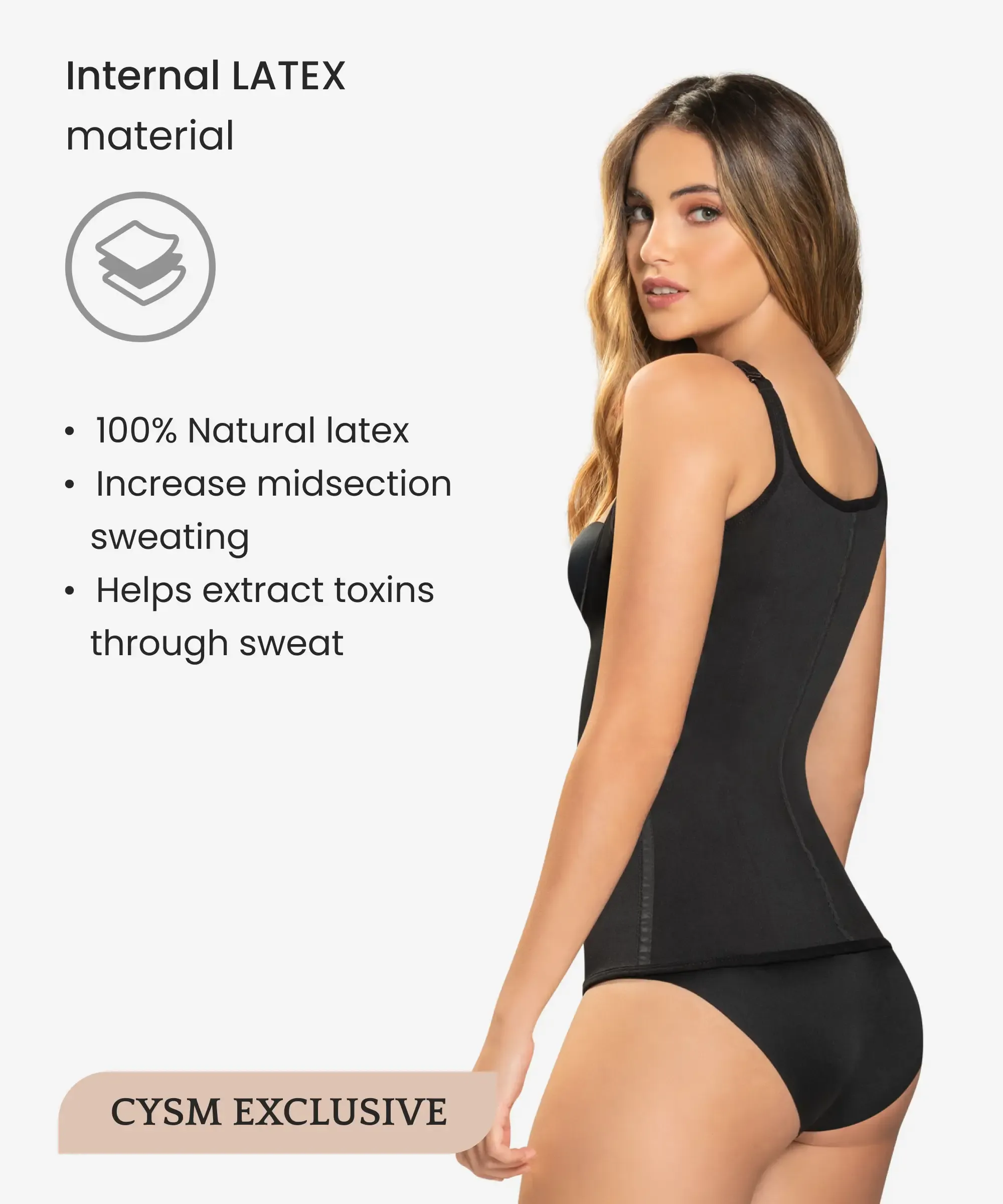 Ultra compressive waist cincher - Style 1331