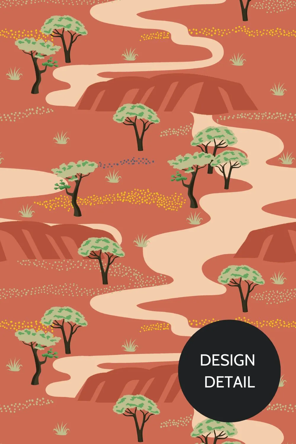 Uluru Scrunchie