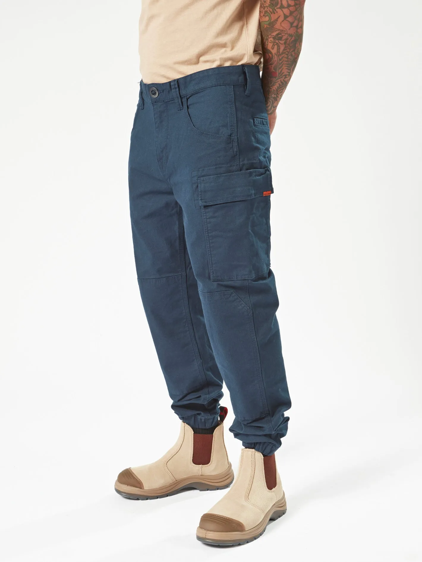 Volcom Workwear Caliper Cuffed Pant - Navy